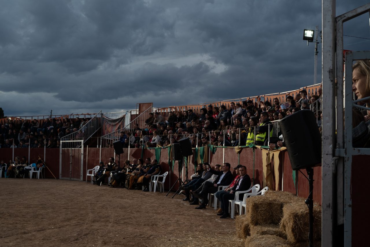 Aspecto de la grada