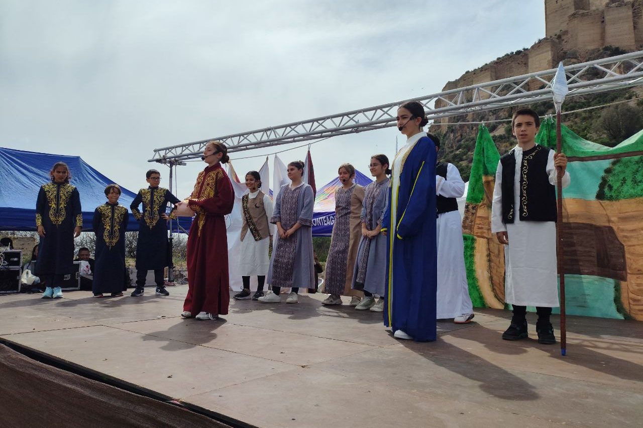 El Visir real arenga al pueblo